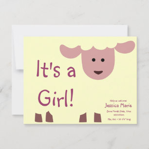 Baa Baa Baby Invitation
