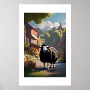 Baa Baa Black Sheep Poster