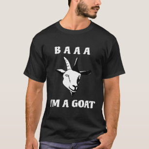 Baa Im A Goat Costume Halloween For Party T-Shirt