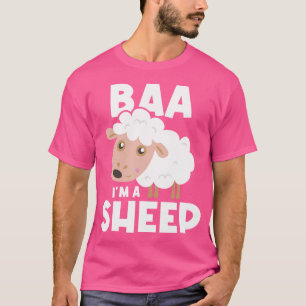 Baa I'M A Sheep Herd Breeder Sheep Farmer Animal L T-Shirt
