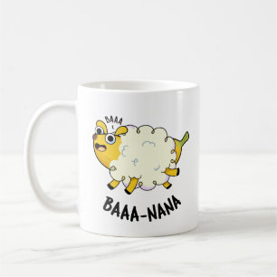 Baa-nana Funny Banana Puns Coffee Mug