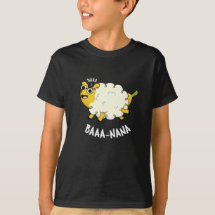 Baa-nana Funny Banana Sheep Pun T-Shirt