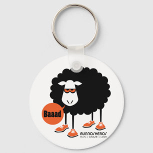 Baaad Black Sheep Key Ring