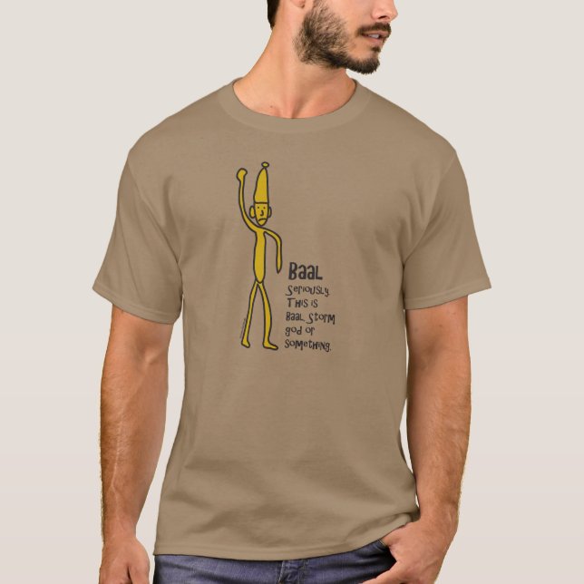 Baal - Storm God T-Shirt (Front)