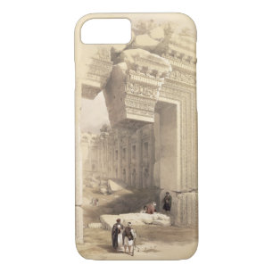 Baalbec, May 7th 1839, plate 81 from Volume II of iPhone 8/7 Case