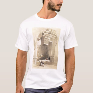 Baalbec, May 7th 1839, plate 81 from Volume II of T-Shirt