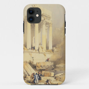 Baalbec, plate 79 from Volume II of 'The Holy Land iPhone 11 Case