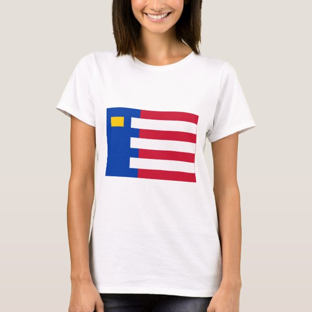 Baarle-Nassau Flag T-Shirt (Front)