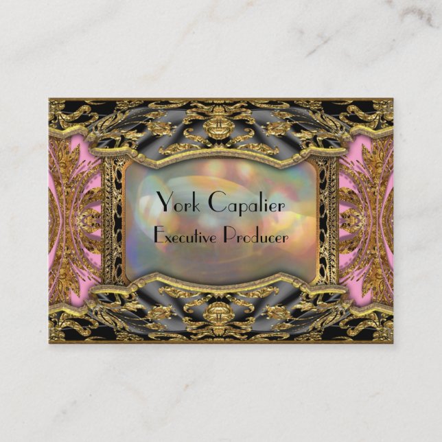 Baarnetscue Elegant Professional Business Card (Front)