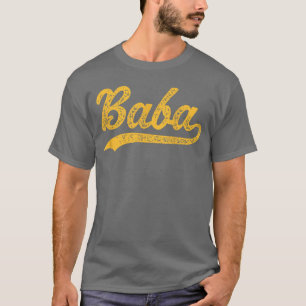 Baba Arabic Dad Fathers Day Persian Iranian Dad ia T-Shirt