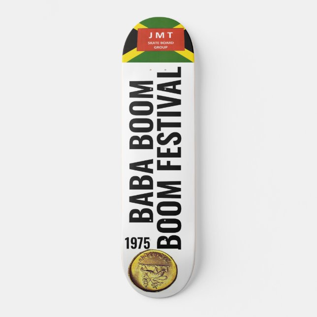 BABA BOOM BOOM 1975 Skateboard (Front)