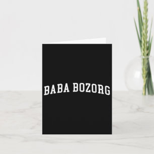 Baba Bozorg  Card