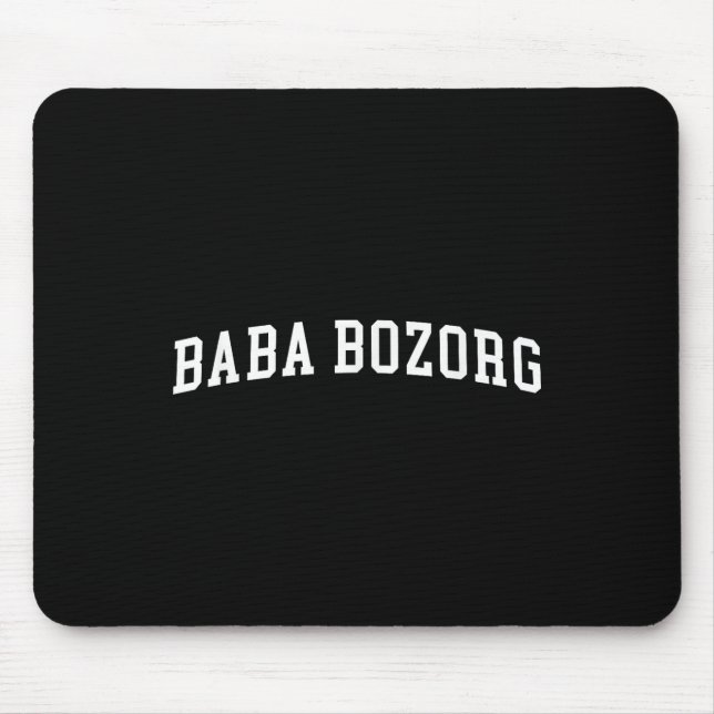 Baba Bozorg  Mouse Mat (Front)