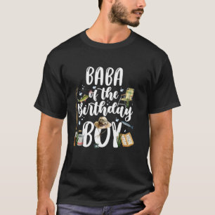 Baba Of The Birthday Boy Fishing Family Matching T-Shirt