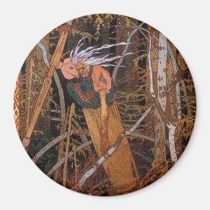 Baba Yaga Magnet