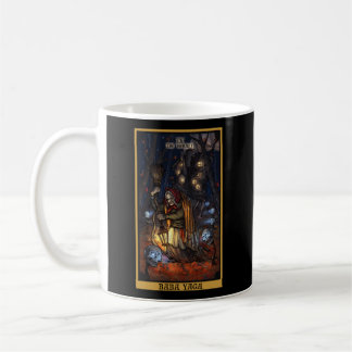 Baba Yaga The Hermit Tarot Card Slavic Mythology P Coffee Mug
