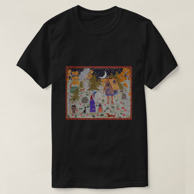 Baba Yagas Enchanted Forest T-Shirt (Design Front)