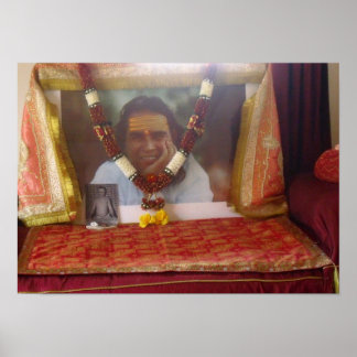 Babaji at Haidakhandi Ashram Poster