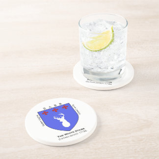 Babb White Stags Coaster