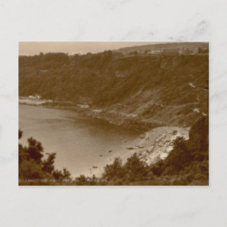 Babbacombe from Petit Tor Vintage Devon Coast Postcard