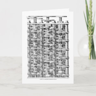 Babbage's Difference Engine card
