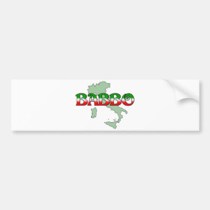 Babbo (Italian Father) Bumper Sticker
