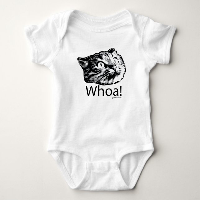Babby stuff baby bodysuit (Front)