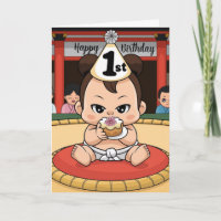 babby sumo wrestler 1st birthday