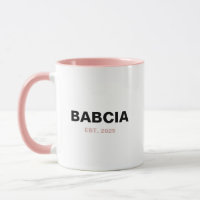 Babcia Est. Year – The Perfect Grandma Gift
