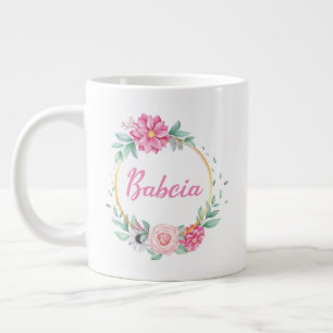 Babcia Large Coffee Mug