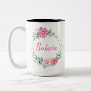 Babcia Two-Tone Coffee Mug