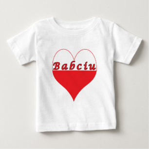 Babciu Polish Heart Baby T-Shirt