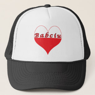 Babciu Polish Heart Trucker Hat