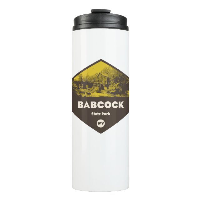 Babcock State Park West Virginia Thermal Tumbler (Front)