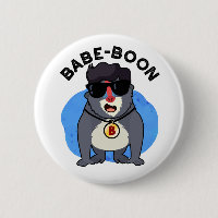 Babe-boon Funny Animal Monkey Baboon Pun