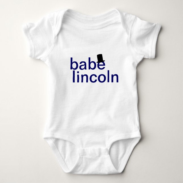 Babe Lincoln Infant Creeper (Front)