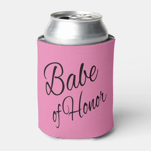 Babe of Honour Can Cooler (Can Front)