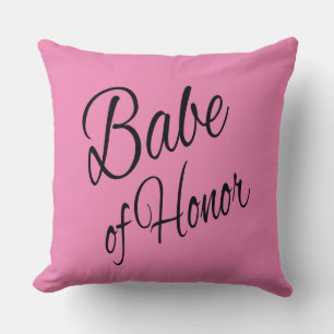 Babe of Honour Cushion