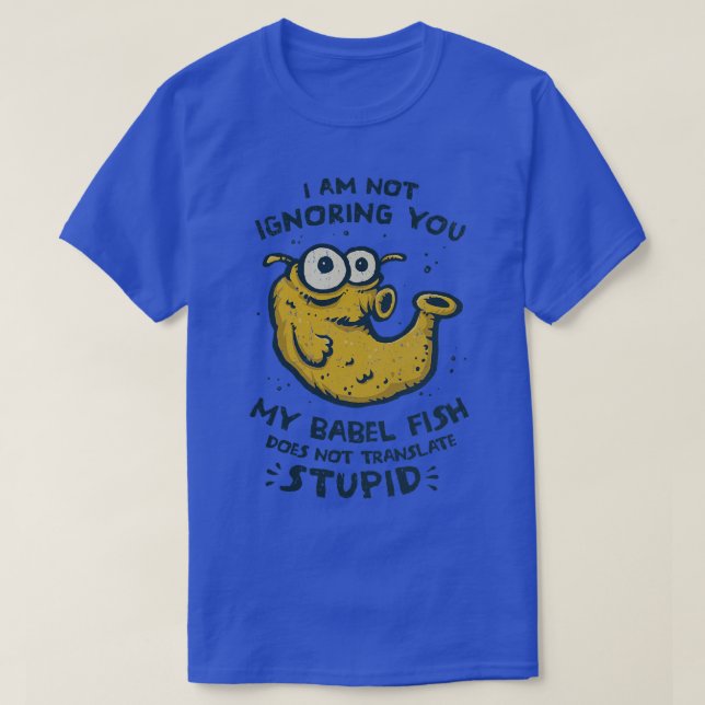 Babel Fish T-Shirt (Design Front)
