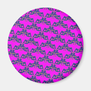 Babes Pattern Magnet