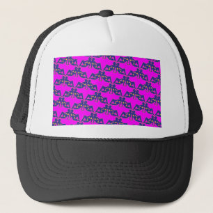 Babes Pattern Trucker Hat