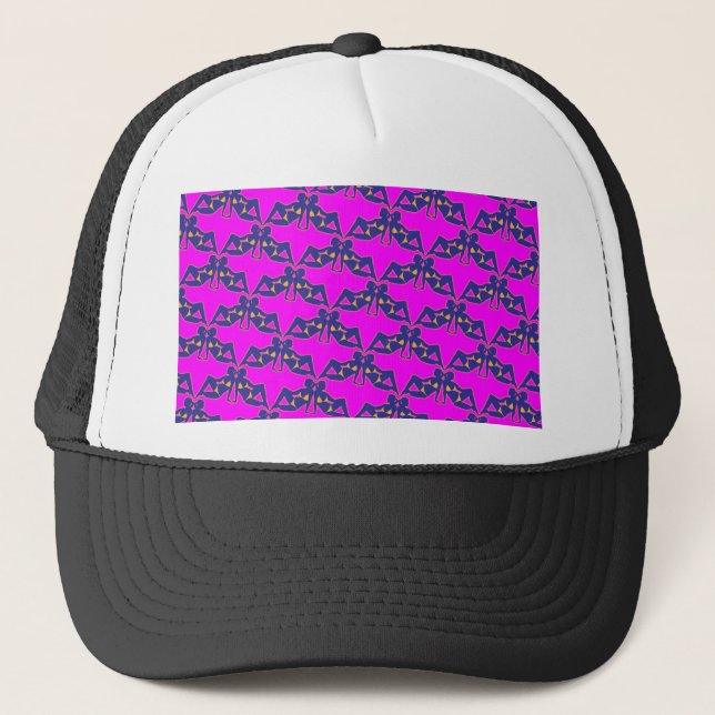Babes Pattern Trucker Hat (Front)