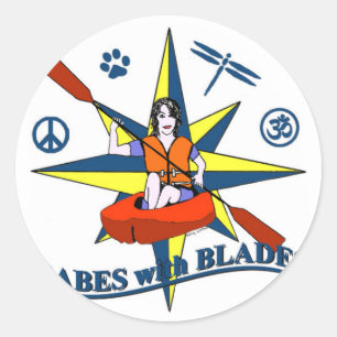 Babes With Blades sticker