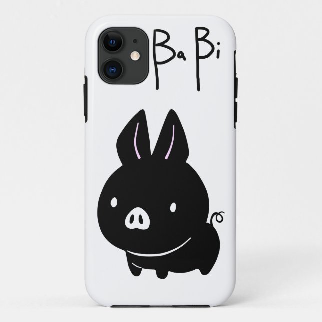 BaBi Piggy iPhone Case (Back)