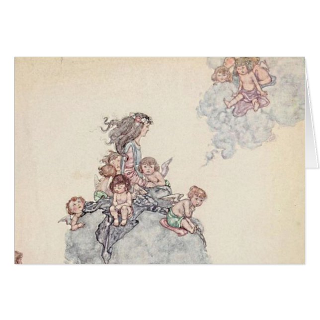 Babies and Angel on Cloud Andersen’s Fairy Tales (Front Horizontal)