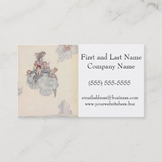 Babies and Angel on Cloud Andersen’s Fairy Tales Business Card