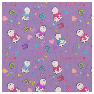 Babies Are My Business Fabric