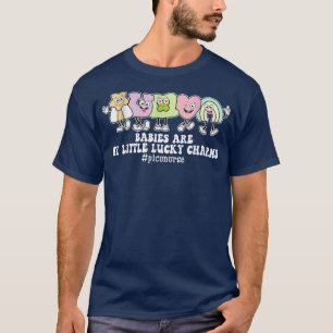 Babies Are My Little Lucky Charms St Patricks Day  T-Shirt