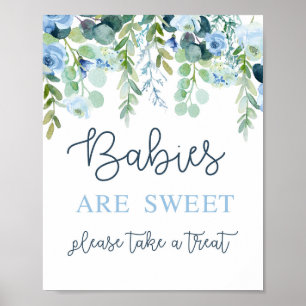 Babies are sweet boys sign