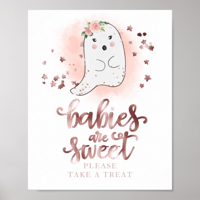 Babies are Sweet Please Take a Treat Sign (Front)